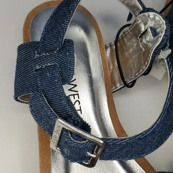Brand new Nine West Girls Glittery sandals - Picture 8 of 11